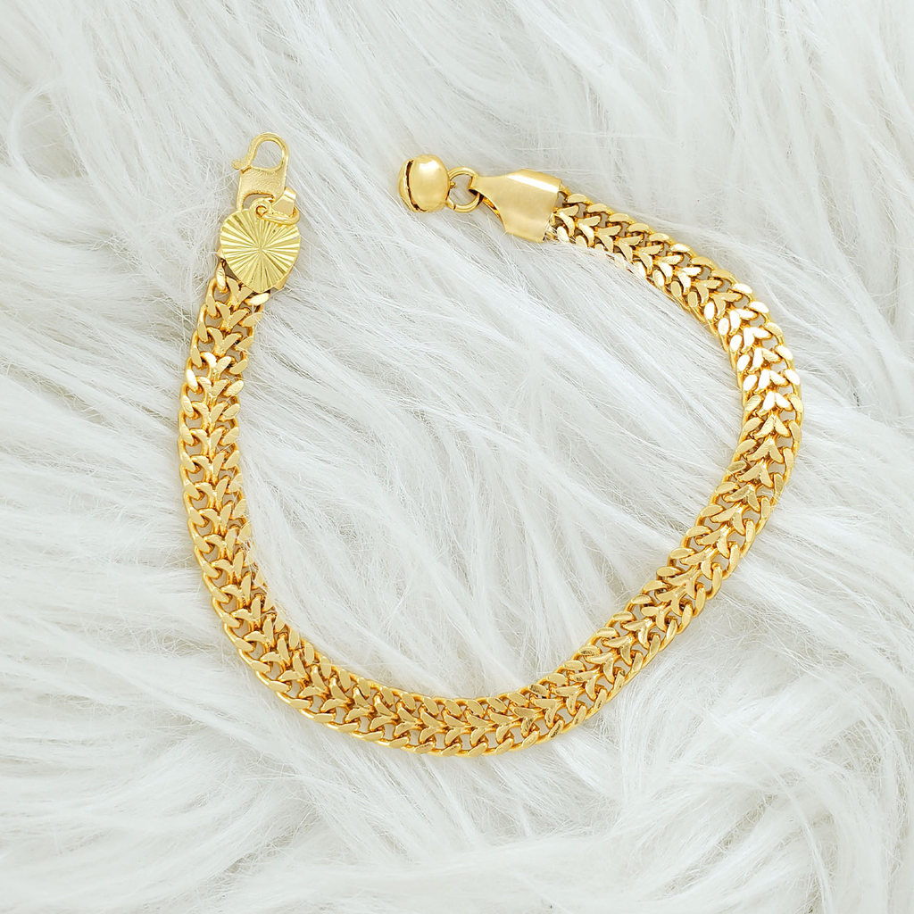 Jakarta Jewelry - Gelang Tangan Rantai Tikar Emas