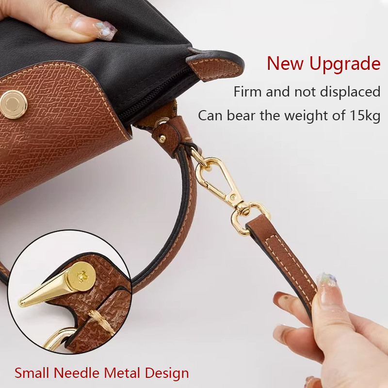 Shoulder Strap For Longchamp Mini Pouch Handbag Slung Bag Shoulder Strap Bag Belt Without Punching M