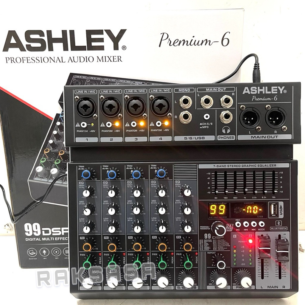 Mixer Ashley PREMIUM6 Original Premium 6 ashley(BISA COD)