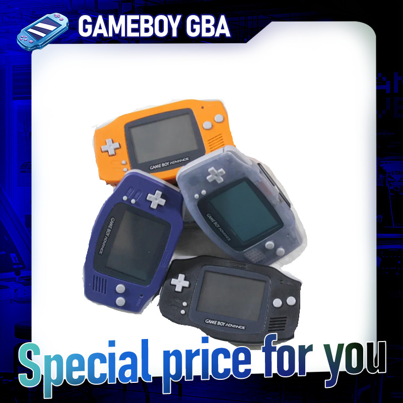 Refurbishment Gameboy Gba Game Console Color Handheld Gba Transparent Blue/ Blue/White Original GBA 