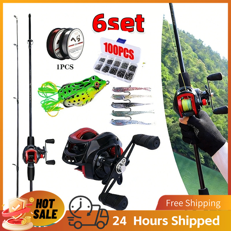 Joran Pancing Full Set 1.68M 5-20LB 7.2:1 Joran BC Set UL Carbon bc casting 1 set murah / joran bc c