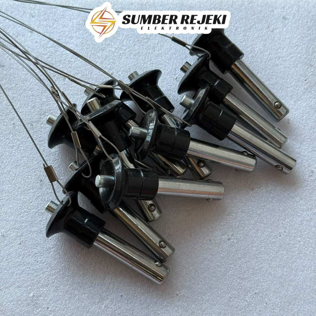 Pinlok Line Array 10Mm Besi High Quality Warna Hitam