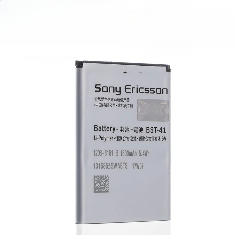 2Pcslot BST41 Battery For Ericsson Xperia PLAY R800 R800i Play Z1i A8i M1i X1 X2 X2i X10 X10i 1500mA