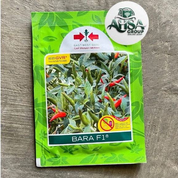 Benih Cabai Rawit Bara F1 2250 Biji - Cap Panah Merah