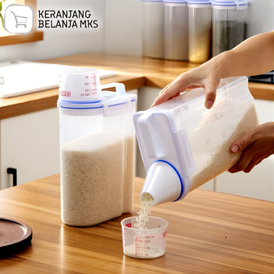 Tempat Penyimpanan Makanan Anjing Kucing Pet Food Storage