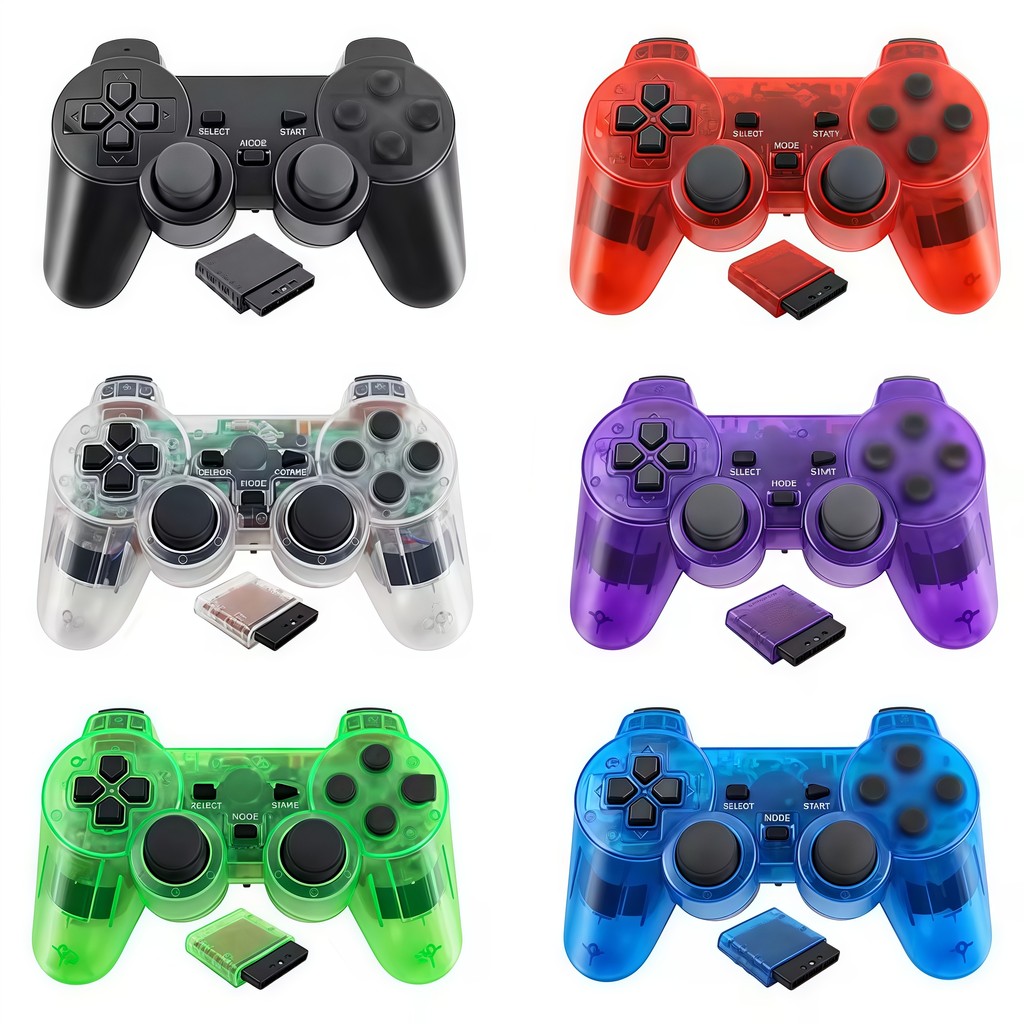 PS2 Wireless game Controller Gamepad PS2/PS1 for Sony 2.4G Playstation 2 Joystick Game Handle USB PC