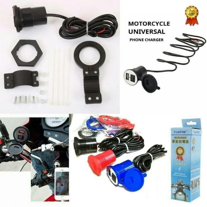 Charger Motor Usb Waterproof /Charger Hp di Motor Anti Air