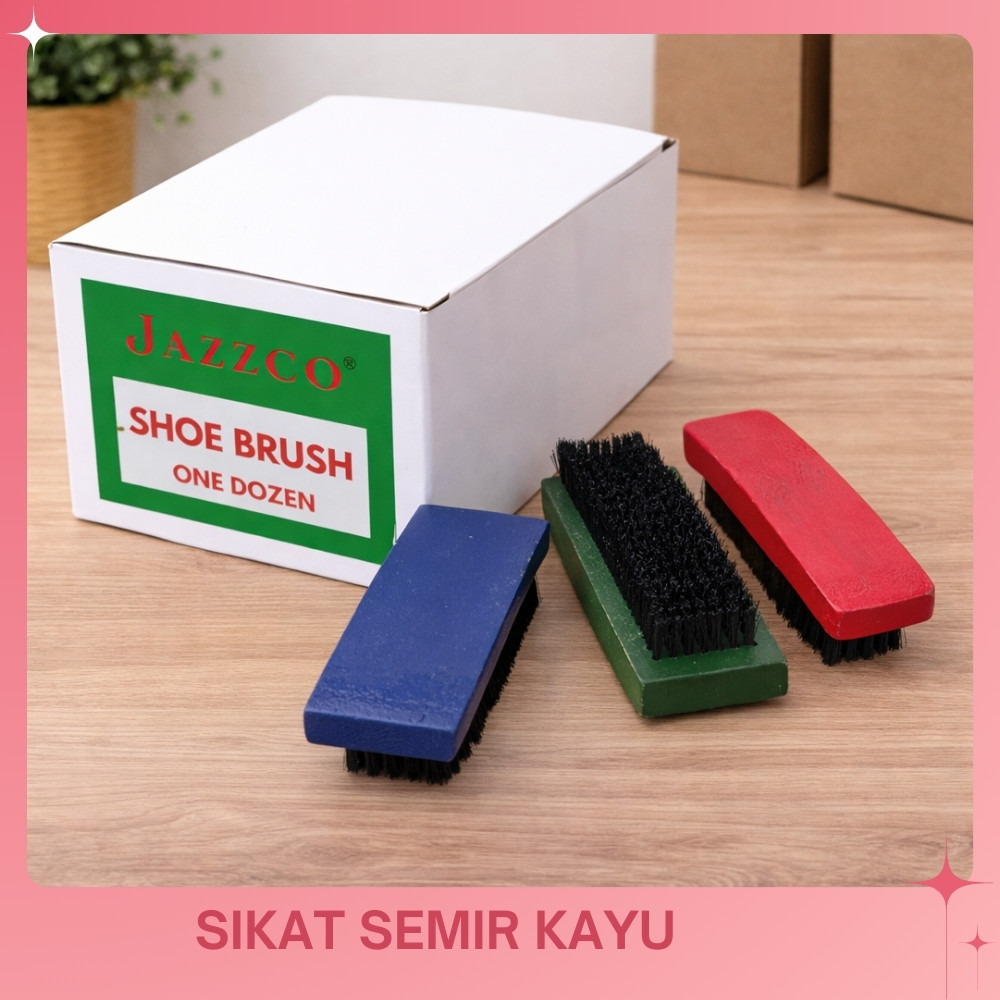 1 Box (12 Pcs) SIKAT SEMIR SEPATU JAZZCO BC-428 - SIKAT SEPATU