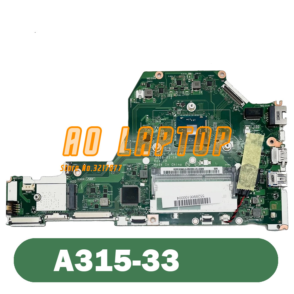 NBGY311002 LAF943P For Acer Aspire A31533 PC Motherboard Intel Celeron N3060 DDR3 UMA Laptop Mainboa