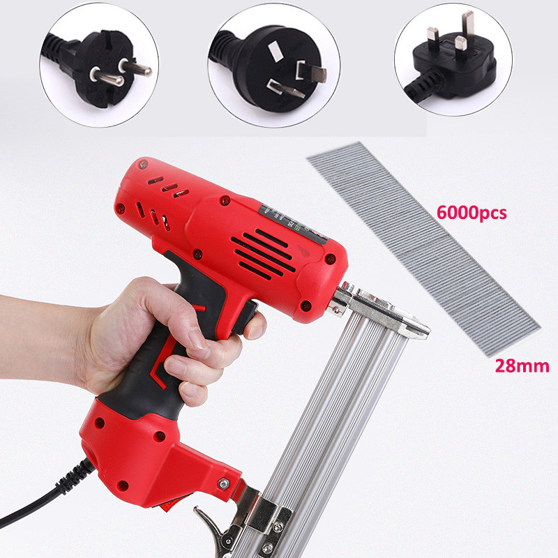 2600W Electric Nail Gun F30 Nail Grab U-Shaped Nail Gun Straight Nail Gun Woodworking Tools For Stra