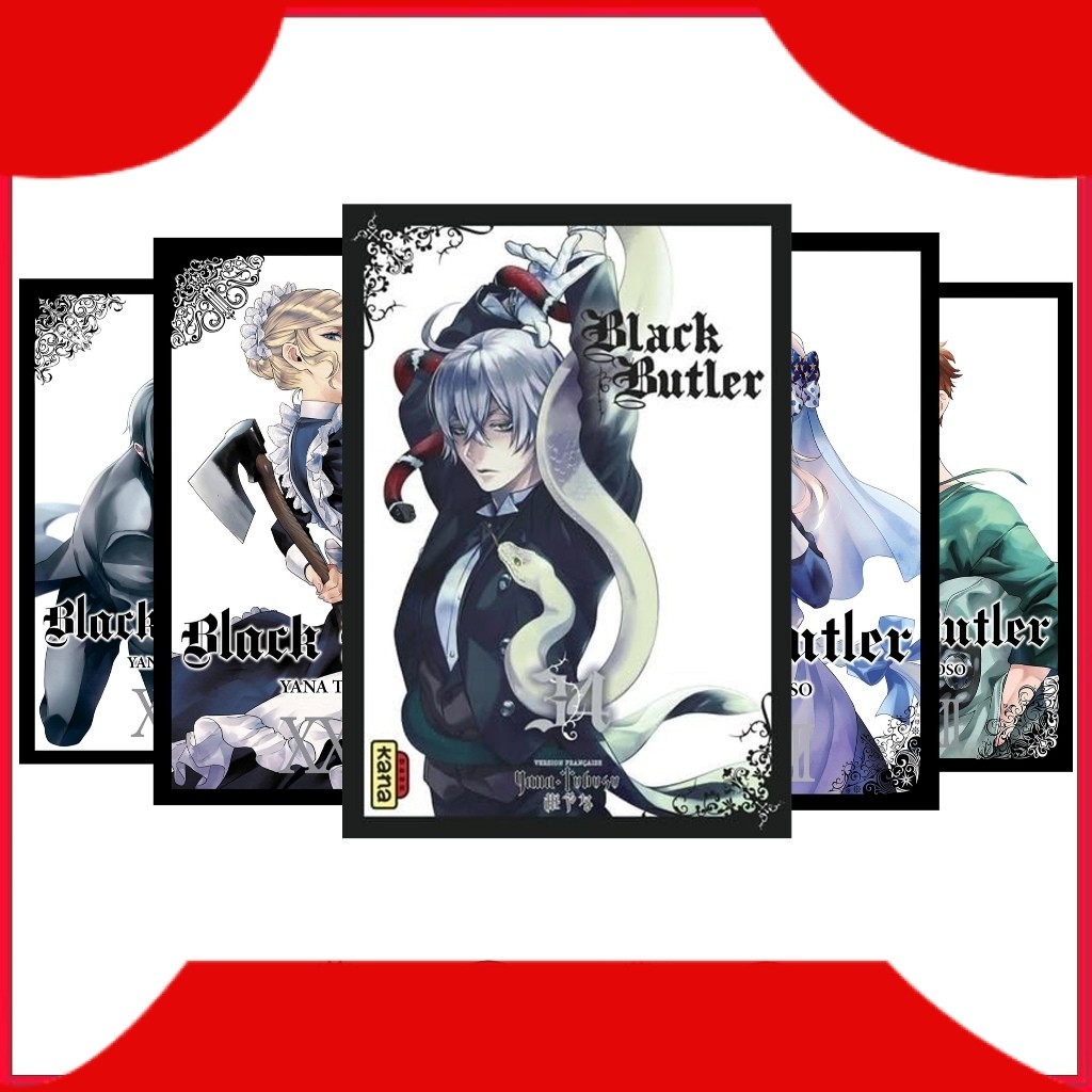 Black Butler Manga (33 Book series) (English)