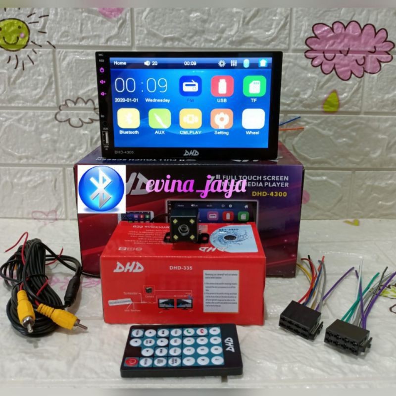 (wow05) Doubledin Mirrorlink DHD 4300 MULTIMEDIA 7 inch + Camera mundur