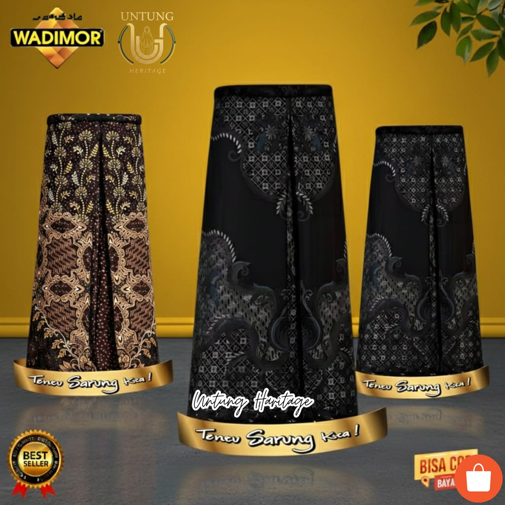 Kain Samping Sarung Wadimor Batik Printing Mewah Tidak Luntur