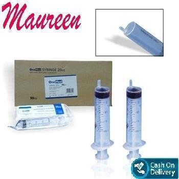Onemed Disposable Syringe 20 cc / ml BOX 50pcs