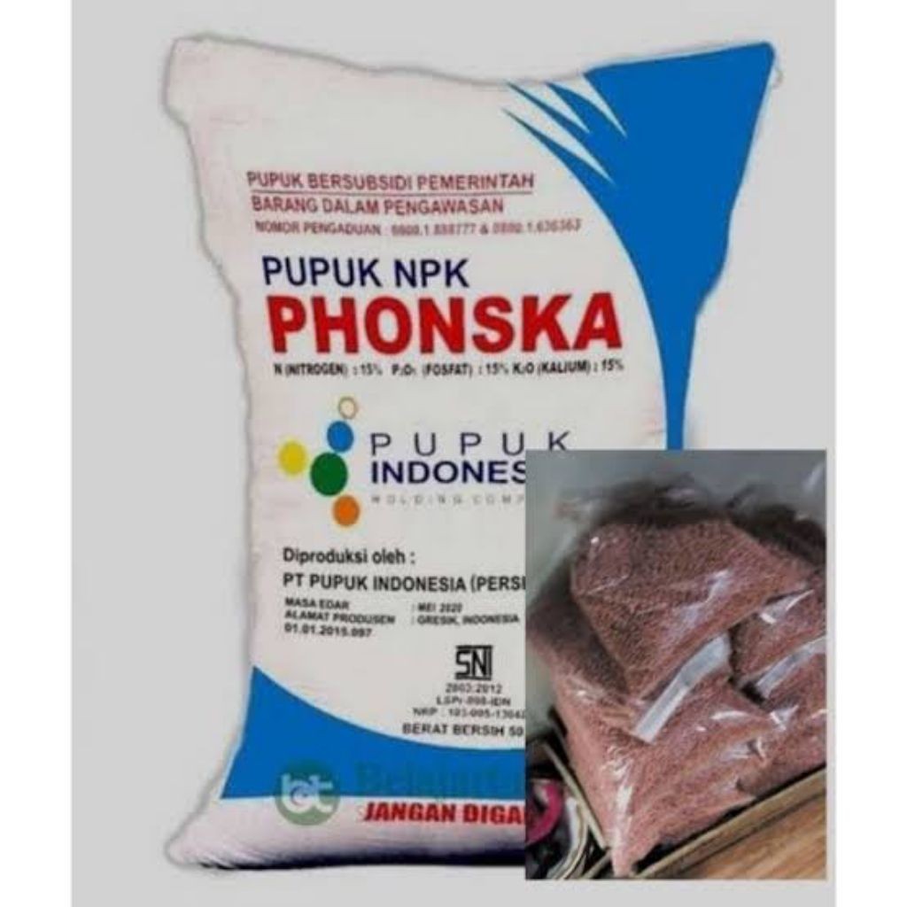 Pupuk Phonska Kemasan 50kg (1 karung )