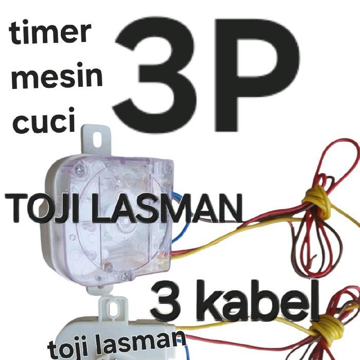 ( 3P timer wash ) saklar switch knop tombol mesin cuci wash spin washing timer pengatur waktu  Kontr