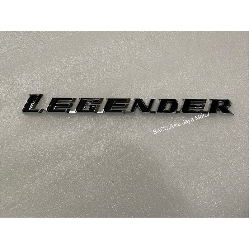 emblem legender fortuner gr trd vrz srz