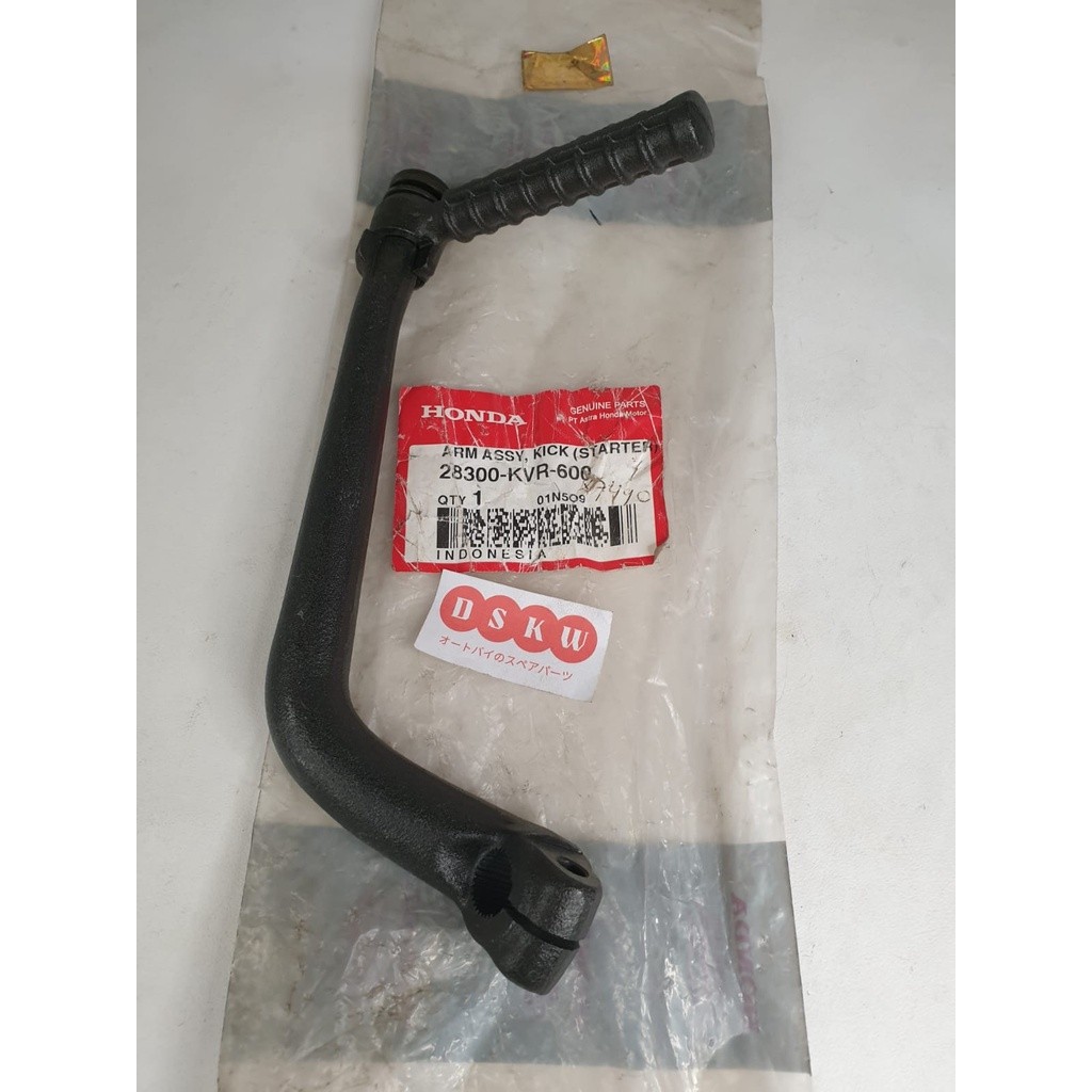 Pedal Slah Engkol Kick Stater  Hitam REVO 100 AHM 28300-KVR-600