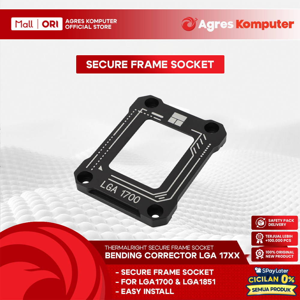 THERMALRIGHT CPU BENDING CORRECTOR LGA 17XX-BCF BLACK V2 LGA 1700