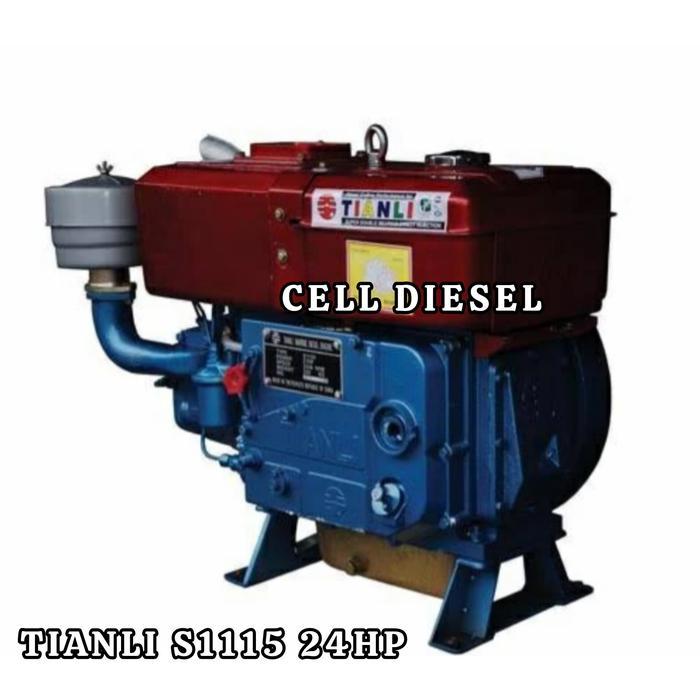 TIANLI SANJIA SANCA mesin penggerak diesel TIANLI S1115 24 HP