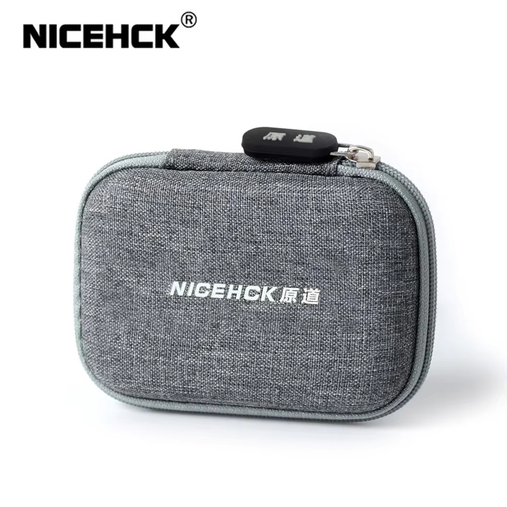 New Original NiceHCK In Ear Earphone Case Headphones Portable Storage Box Headset Accessories Storag