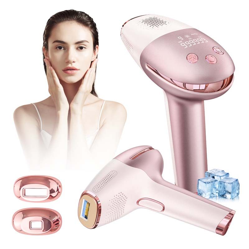 Cold yet lightweight hair removal device portable painless hair removal device home permanent wirele