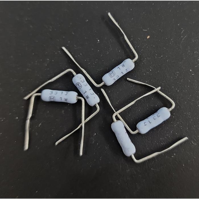 Komponen Resistor 1W 331J 330Ohm 330 Ohm  Harga per 5pcs