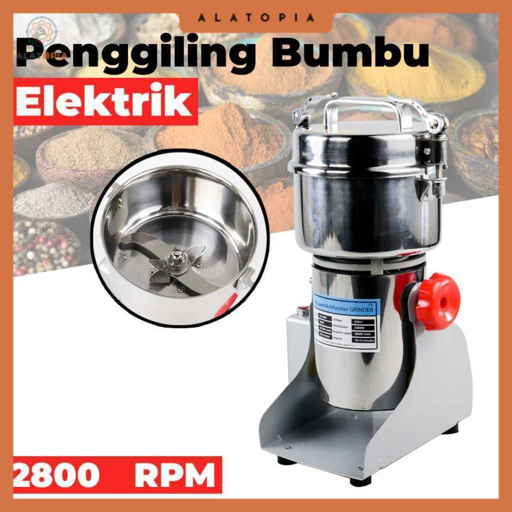 JING GONG Penggiling Bumbu Kering Elektrik Spices Grinder 800g 2400W - HC-800Y