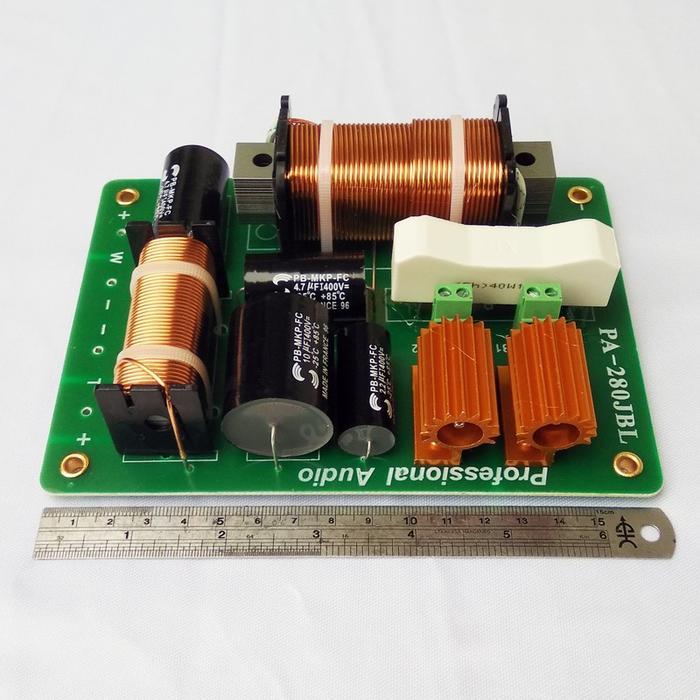 CROSSOVER PASIF PA-280 Pengaman Tweeter Speaker 12-15 Inch 800W Impedansi 4-8 Ohm Aksesori Box Speak
