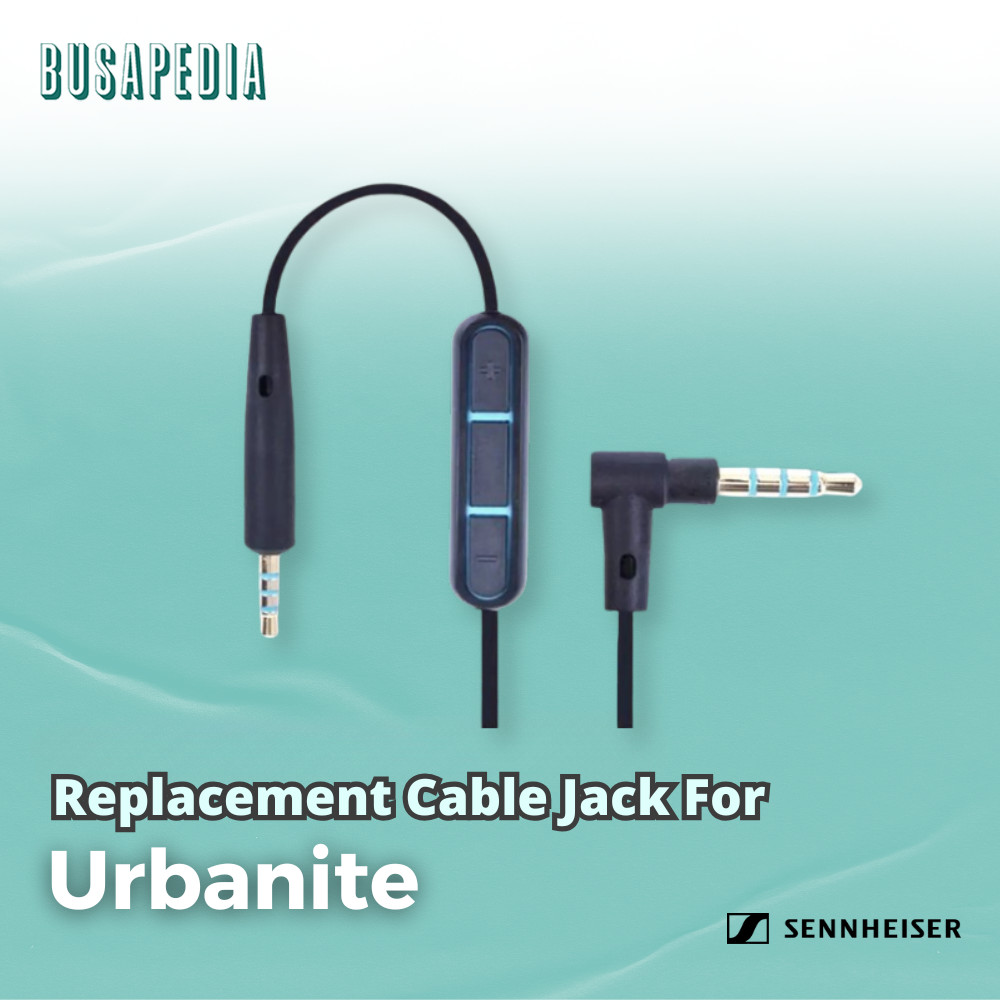 Cable Jack Aux Microphone Audio Headphone Sennheiser Urbanite Kabel