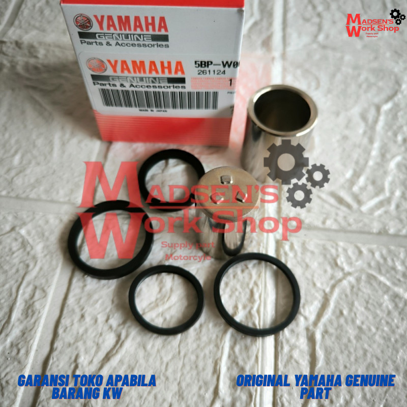 PISTON PALA BABI ASSY KALIPER RX KING RXKING NEW SCORPIO ORIGINAL 5BP-W0057-00