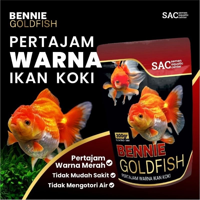READY !PELET IKAN KOKI UNTUK PERTAJAM WARNA PREMIUM PAKAN IKAN KOKI BENNIE