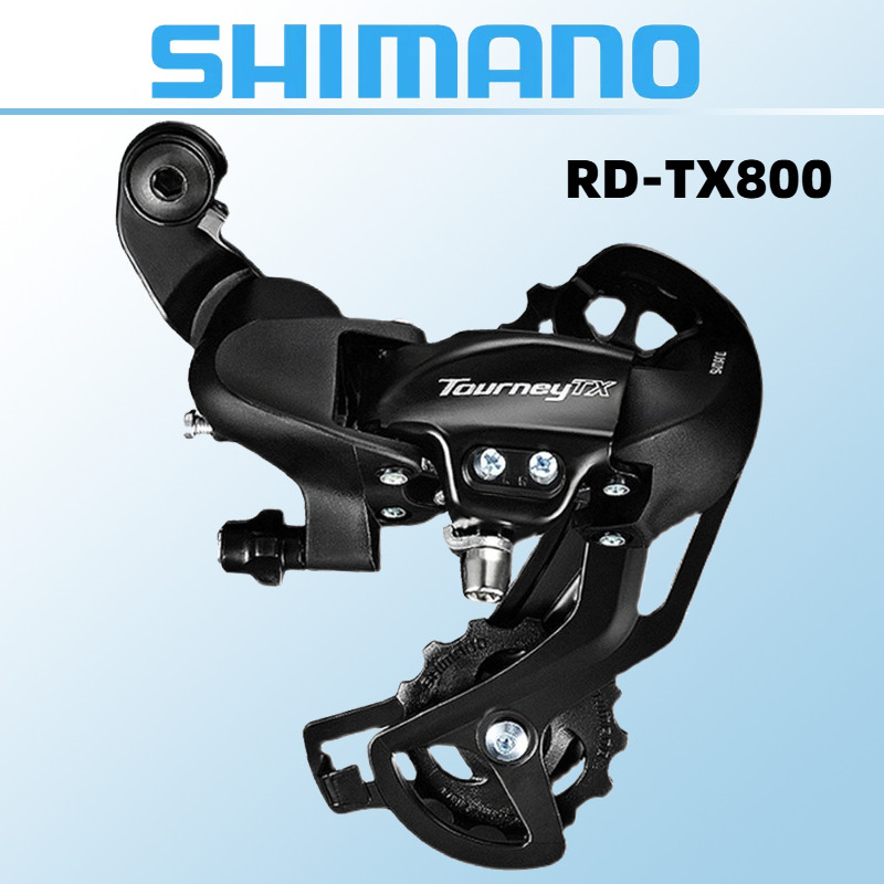 SHIMANO TX800 Rear Derailleur 8 Speed Tourney TX MTB Suku Cadang Sepeda Gunung Asli Original RD-TX80
