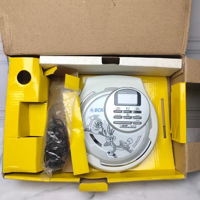 Discman BCA Looney Tunes CD Player PC-2100 New Old Stock