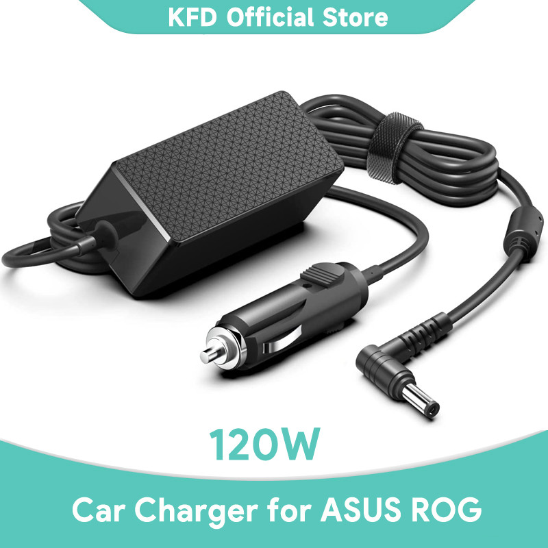 KFD Laptop arger DC Adapter 12V-24V Car arger for ASUS ROG GL551JW GL553VD GL553VW G550 19V 6.32A 12