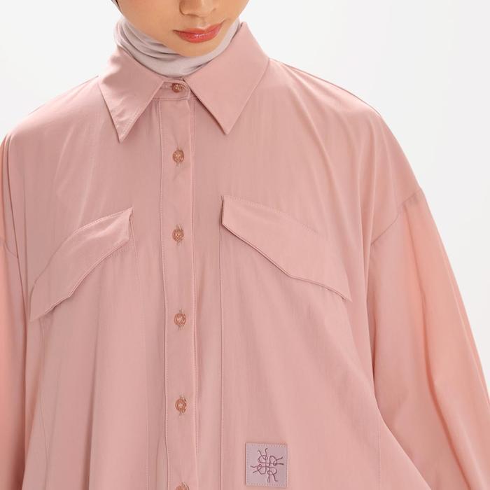 Dress - Fiorela Dress - Rosy Pink - Binar Collection - RiaMiranda - Rosy pink, S/M