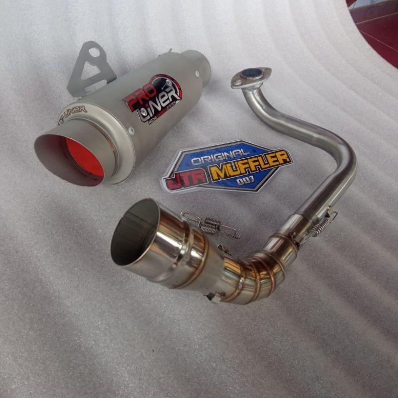 Knalpot PROLINER TR1 Beat karbu Fi beat street Beat new 2020/2021 full systemco
