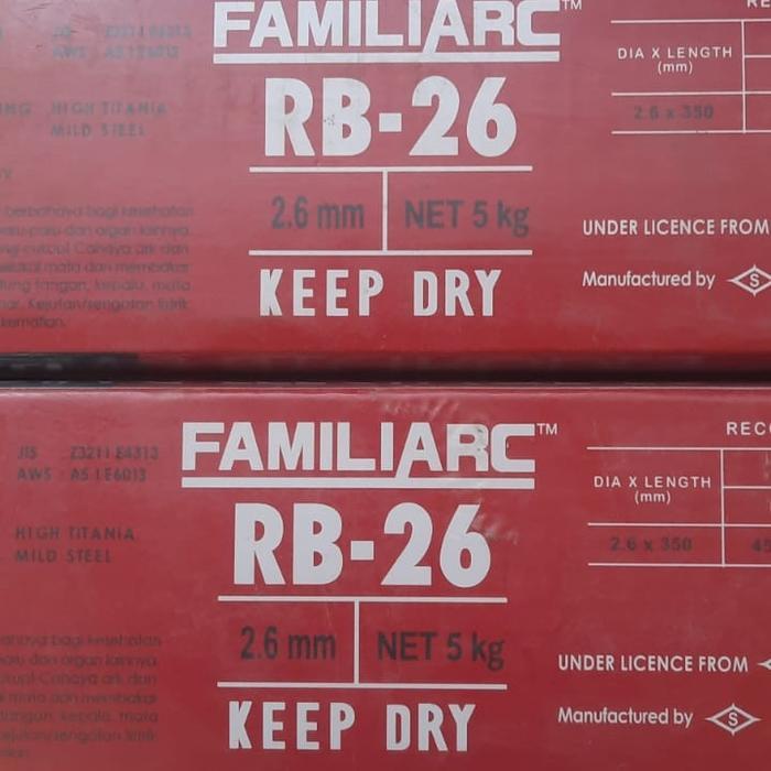 KAWAT LAS KOBE STEEL RB.26 / 2.6MM Kawat Las KOBELCO