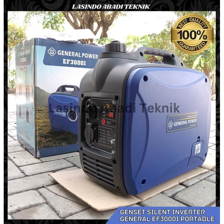 genset general silent inverter 2000 Watt genset general ef3000i