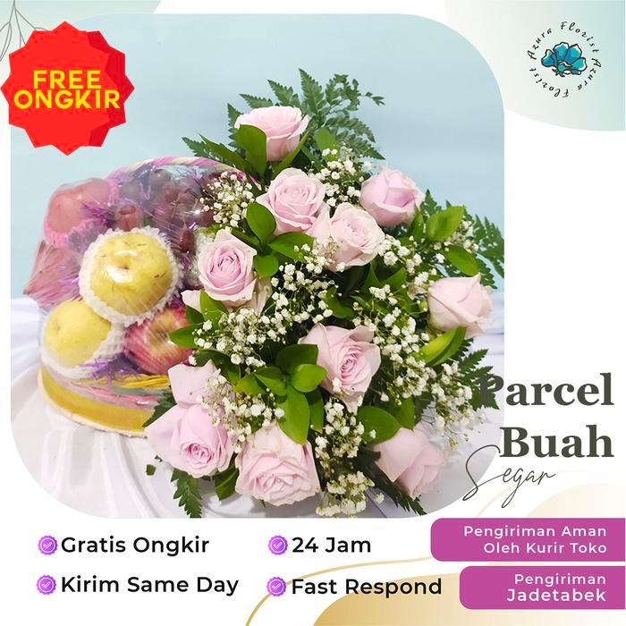 Hampers Parcel Buah Bunga Segar BB201-202 Jakarta Tangerang Bekasi - BB201