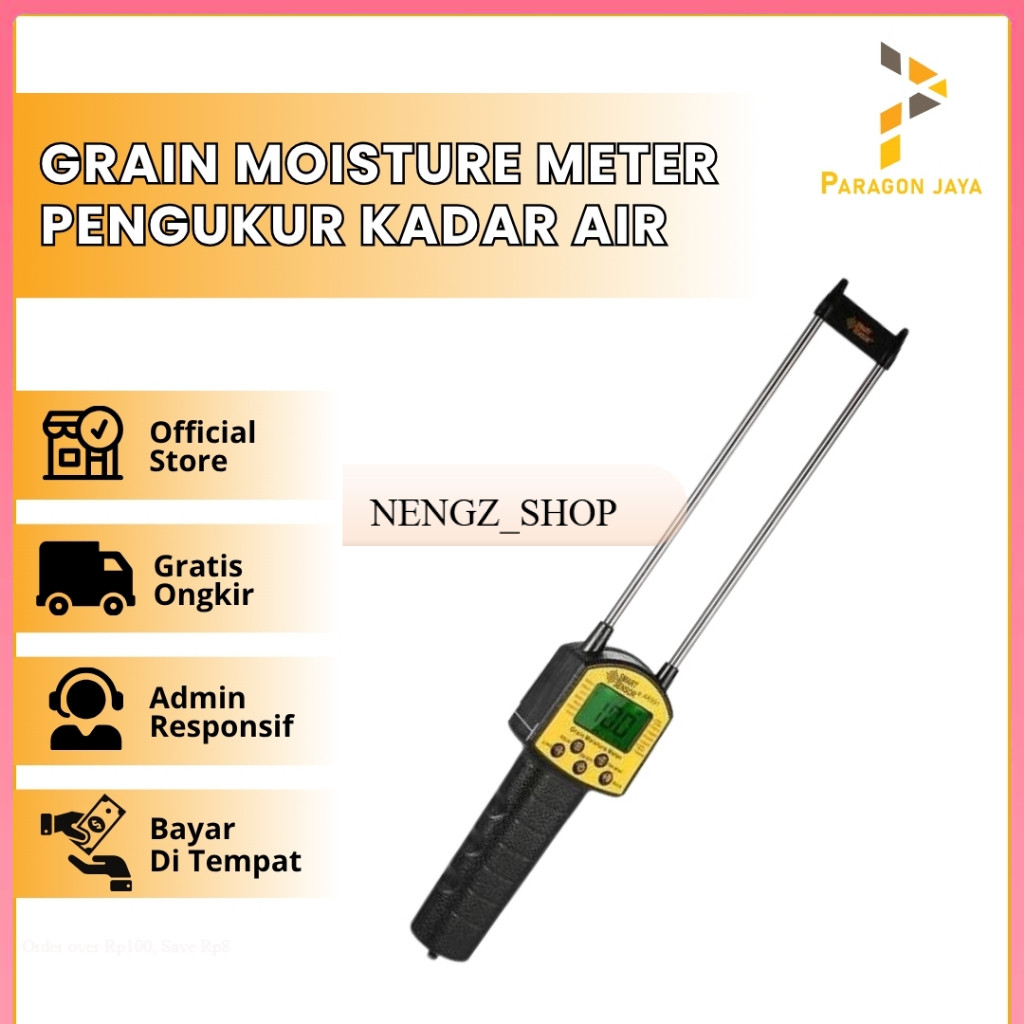 Grain Moisture Meter AR991 Smart Sensor MC Tester AR 991 padi kacang
