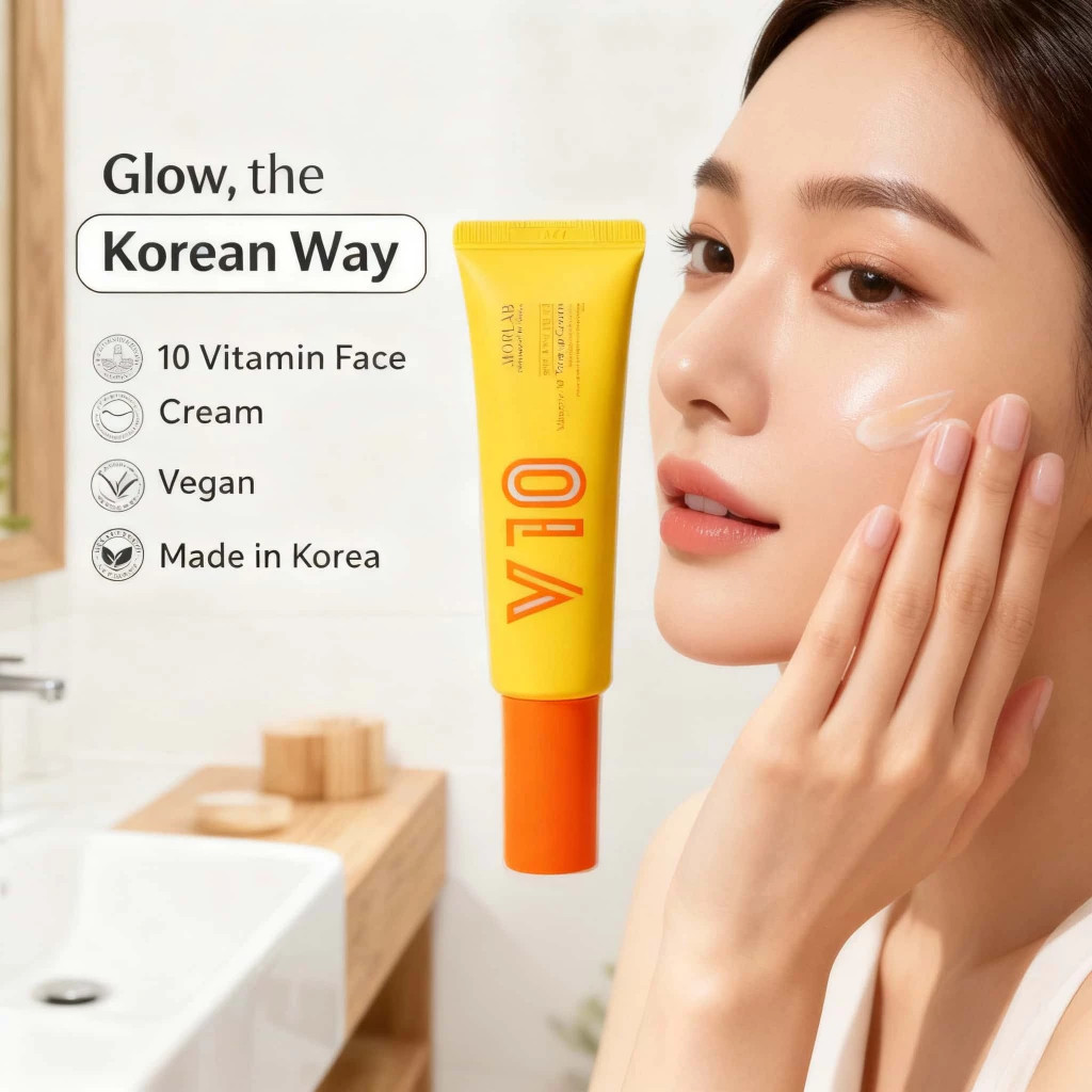 Krim Pencerah Vitamin Morlab-V10 dengan Idebenone