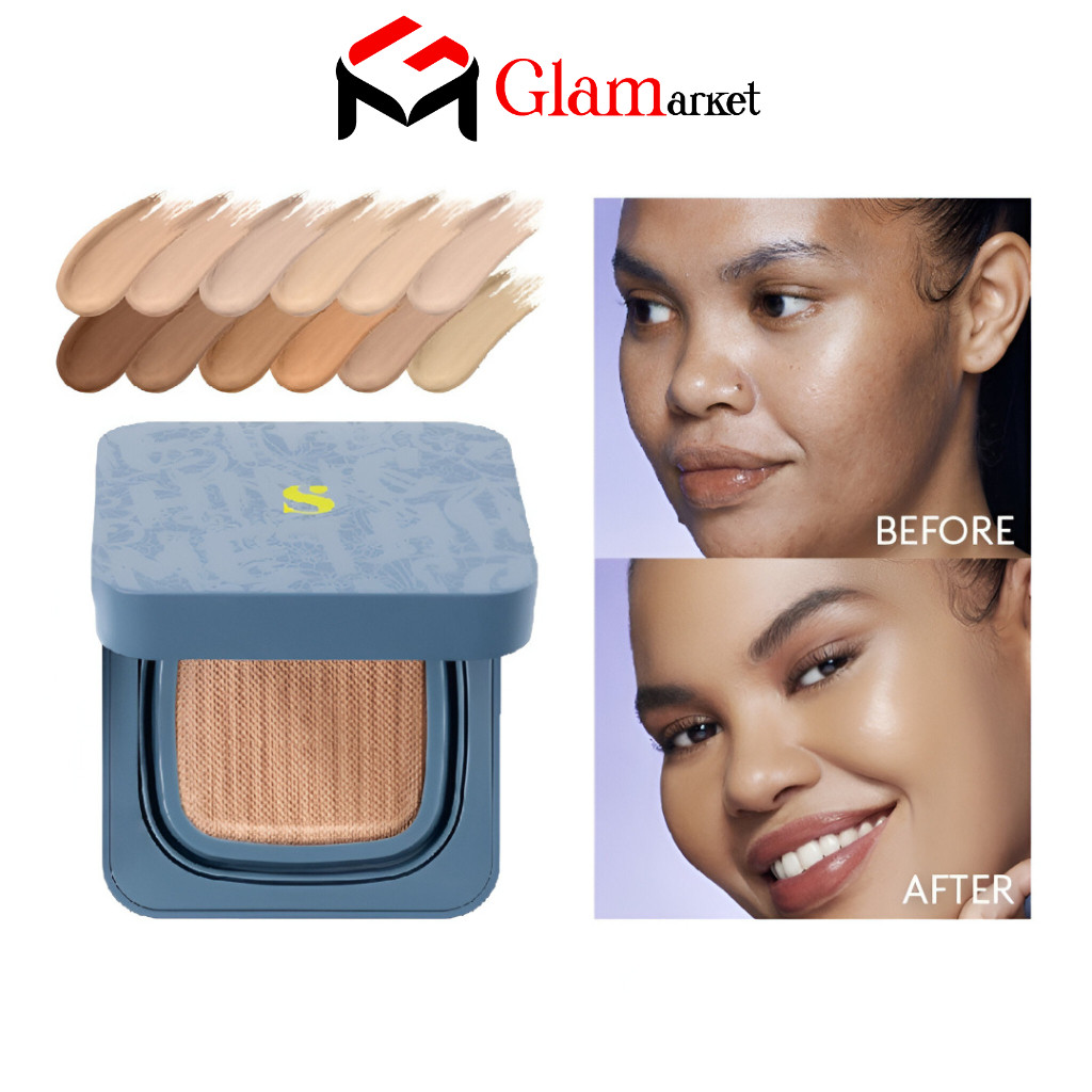GLAM - SOMETHINC HOOMAN Breathable Cushion SPF 35 PA++++ - Cushion Somethinc - Refill Hooman Somethi