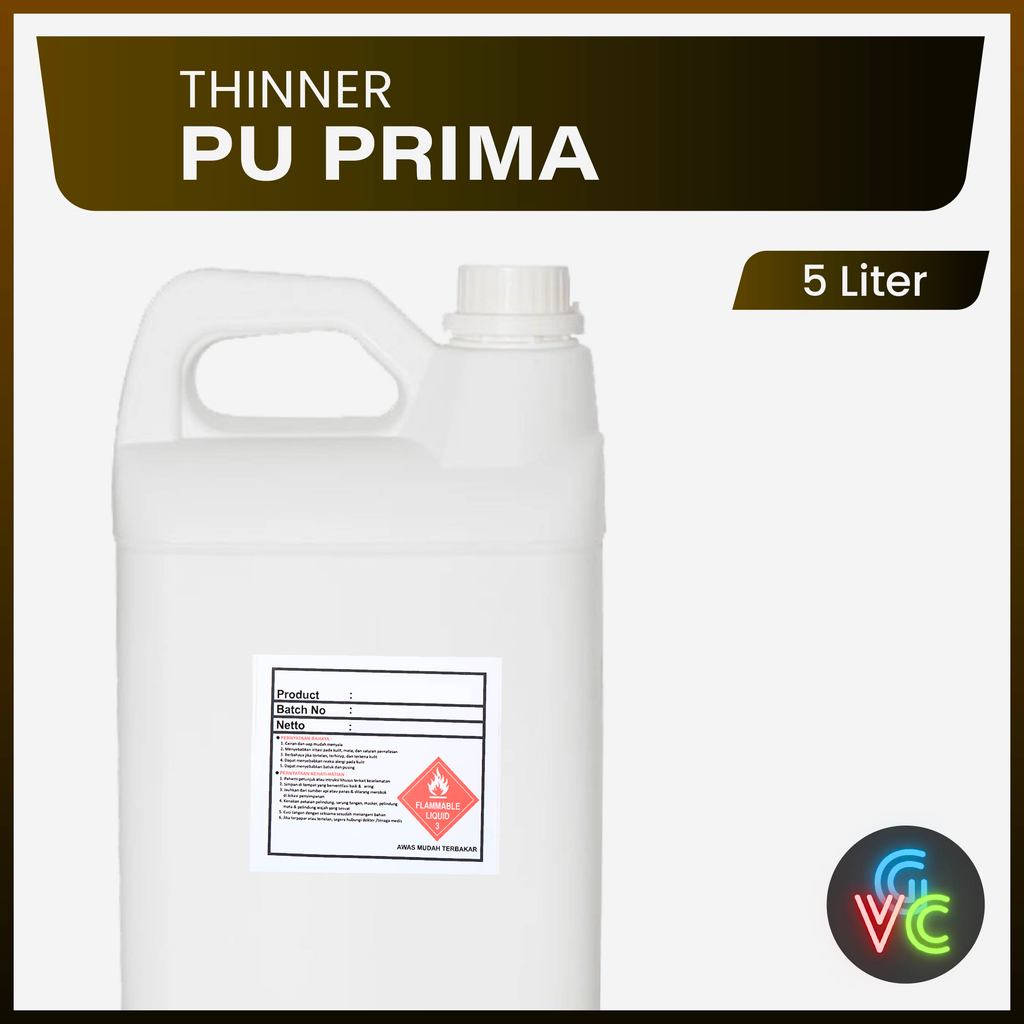 Thinner PU Prima - 5 Liter - GVCSupply