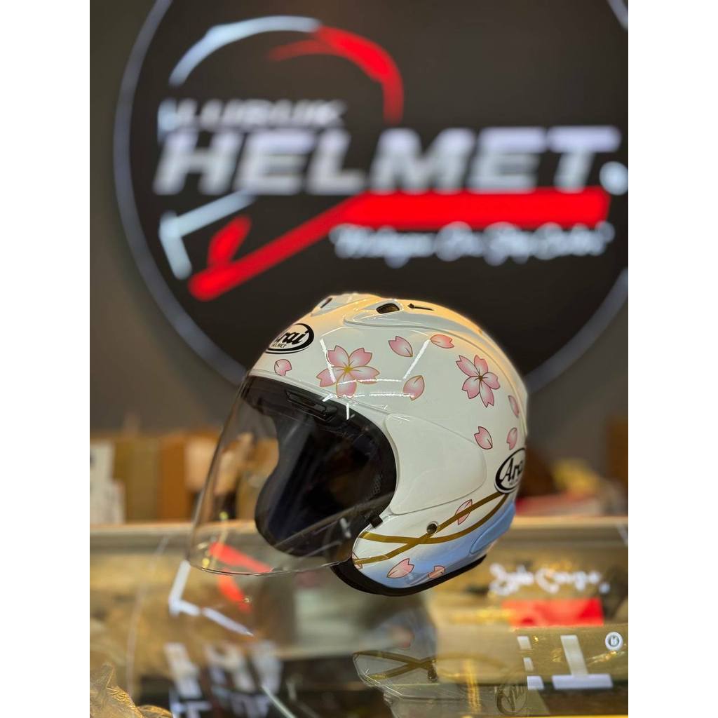 ARAI VZ-RAM VZ RAM WHITE SAKURA
