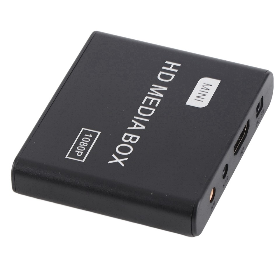 1080P Media Player Full HD Mini Box Media Player 1080P Media Player Box Support USB MMC RMVB MP3 AVI
