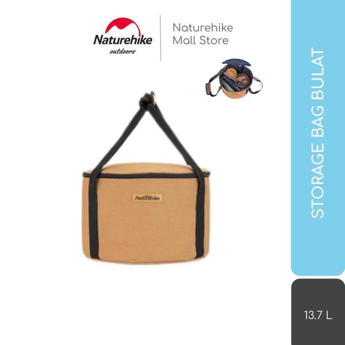 STORAGE BAG CANVAS BULAT NATUREHIKE NH20PJ129 TAS PERALATAN CAMPING - S