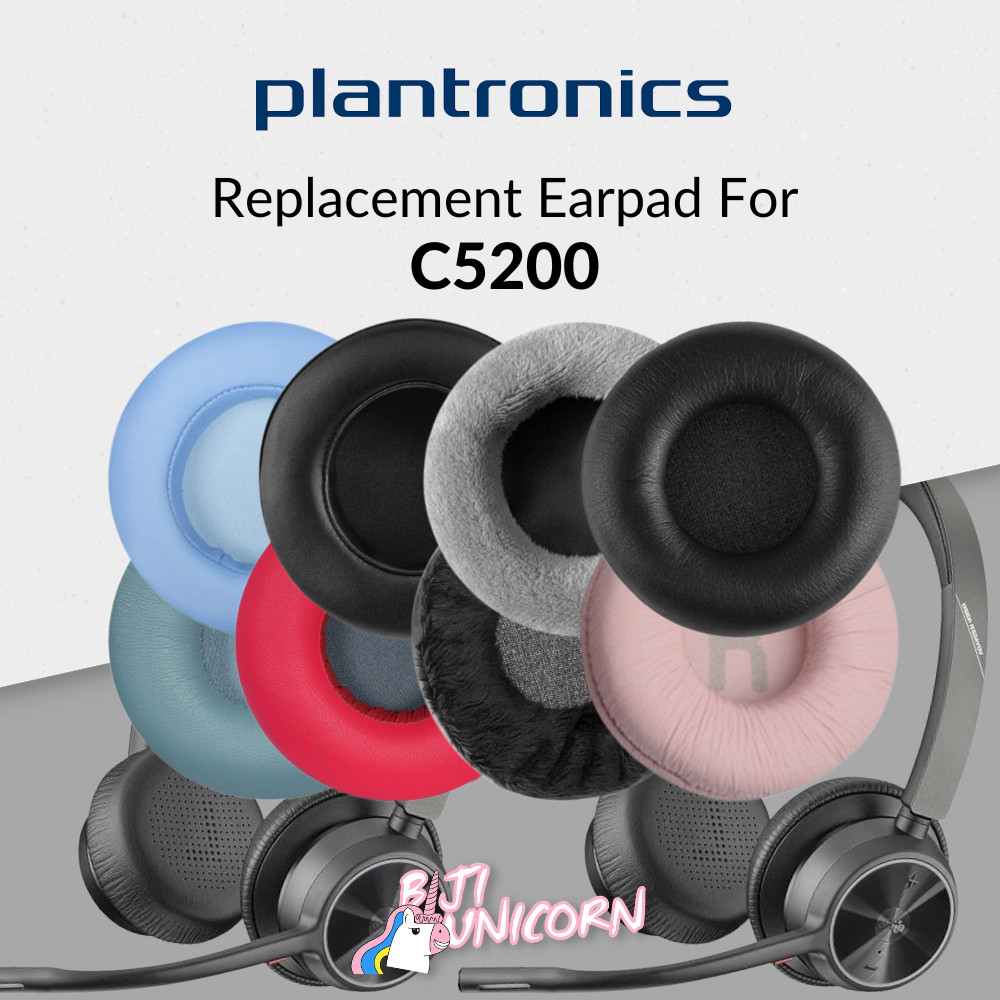 Earpad Earcup Ear Cushion Plantronics C5200 C 5200 C-5200 Busa Pad Foam Bantalan