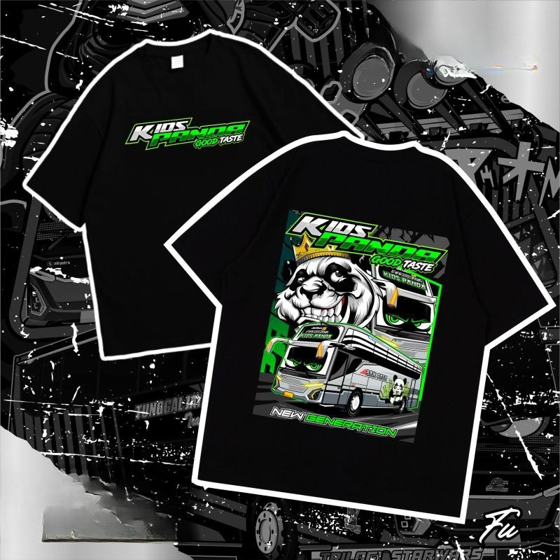 KAOS BUSMANIA KIDS PANDA BAIK RASA