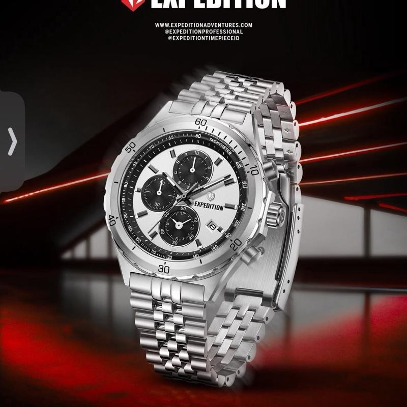 Jam Pria Expedition E6870 Rantai Jubilee
